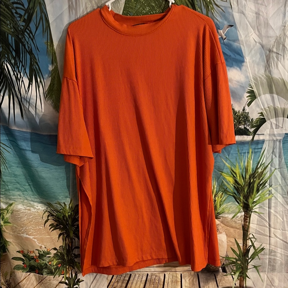 Vibrant Orange Short Sleeve Tee